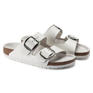 Arizona big-buckle leather sandals-worn twice